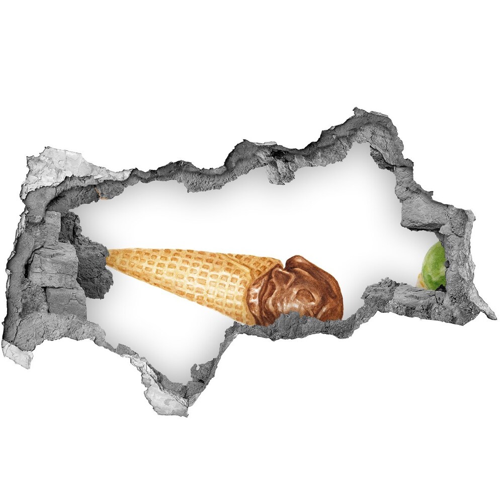 Samoprzylepna naklejka beton Lody
