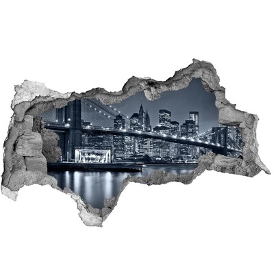 Fototapeta dziura na ścianę Manhattan Nowy Jork