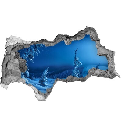Dziura 3d w ścianie naklejka Światło księżyca