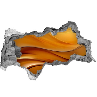 Dziura 3d fototapeta naklejka Fale tło