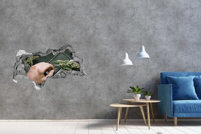 Samoprzylepna naklejka fototapeta Topy marihuany