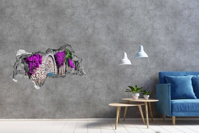 Fototapeta dziura na ścianę 3d Urokliwe uliczki