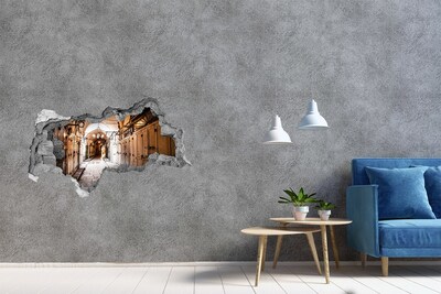 Fototapeta dziura na ścianę 3d Jerozolima