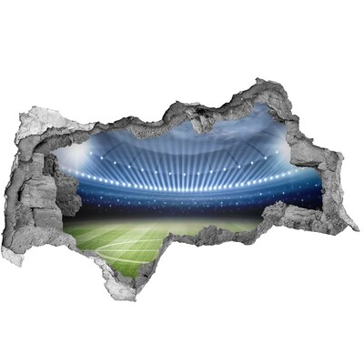 Fototapeta dziura na ścianę 3d naklejka Stadion