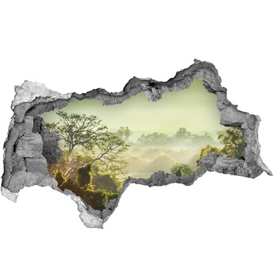 naklejka fototapeta 3D widok beton Dżungla