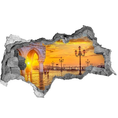 Fototapeta dziura na ścianę 3d Wenecja Włochy