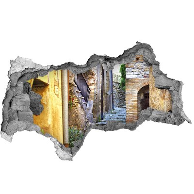 Fototapeta dziura na ścianę 3d Urokliwa uliczka