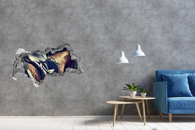 Dziura 3d fototapeta Siodło ze strzemionami