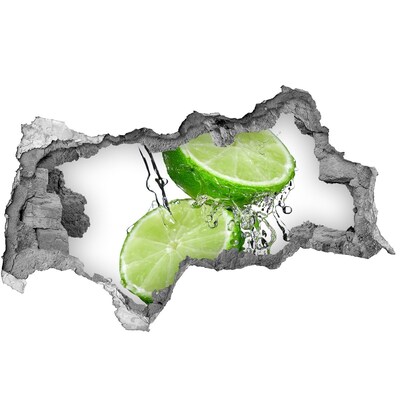 Samoprzylepna naklejka beton Limonki i woda