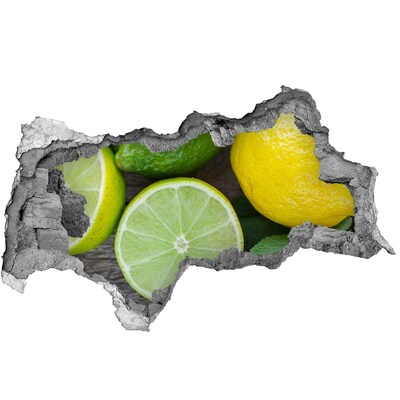 Samoprzylepna naklejka Limonka i cytryna