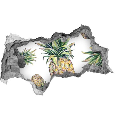 Samoprzylepna naklejka beton Ananasy