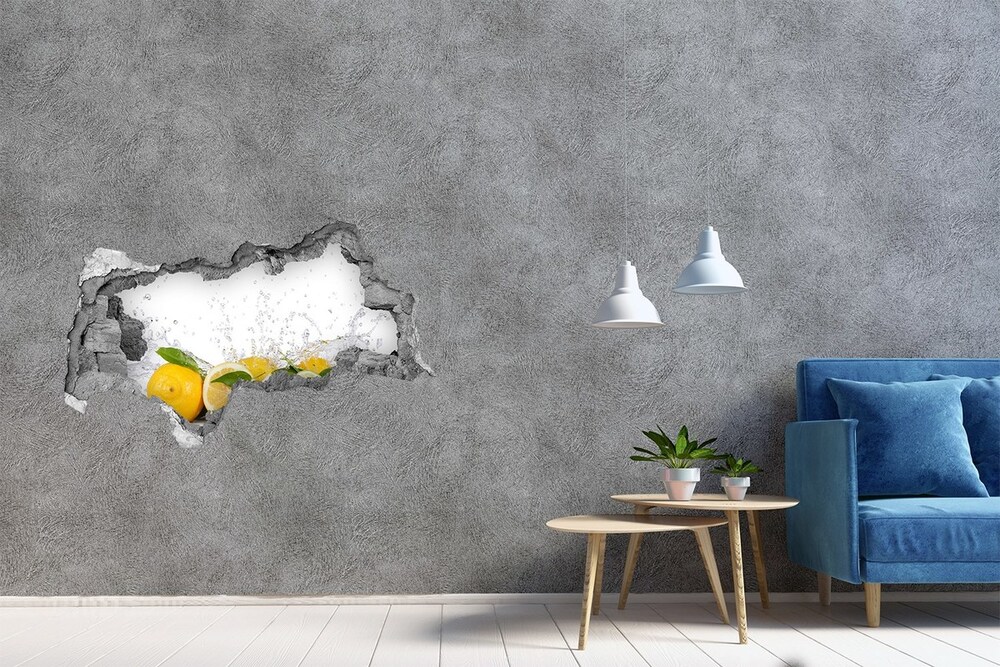 Samoprzylepna naklejka beton Cytrusy i woda