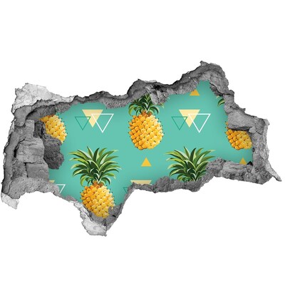 Samoprzylepna naklejka beton Ananasy