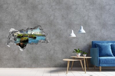 naklejka fototapeta 3D widok Wodospad Igazu
