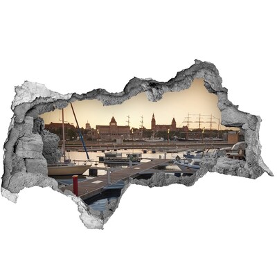Fototapeta dziura na ścianę 3d Szczecin Polska