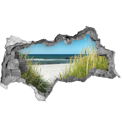 naklejka fototapeta 3D widok Nadmorskie wydmy