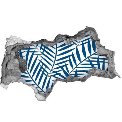 Fototapeta dziura na ścianę 3d Kolorowa Warszawa