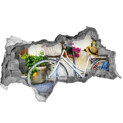 Fototapeta dziura na ścianę 3d Wieża Eiffla Paryż