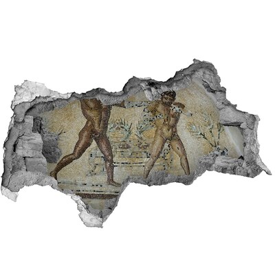 Samoprzylepna dziura na ścianę Mapa świata