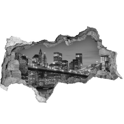 naklejka fototapeta 3D widok Widok na miasto