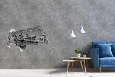 naklejka fototapeta 3D widok Widok na miasto