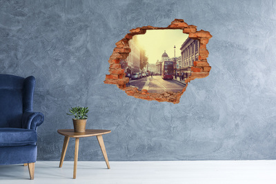 Fototapeta dziura na ścianę Londyn