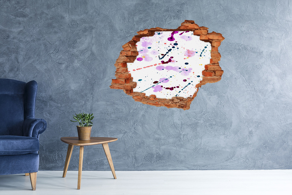 Dziura 3d fototapeta ścienna Abstrakcyjne plamy