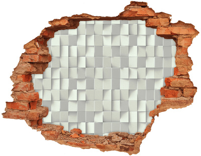 Fototapeta dziura na ścianę Geometryczne tło