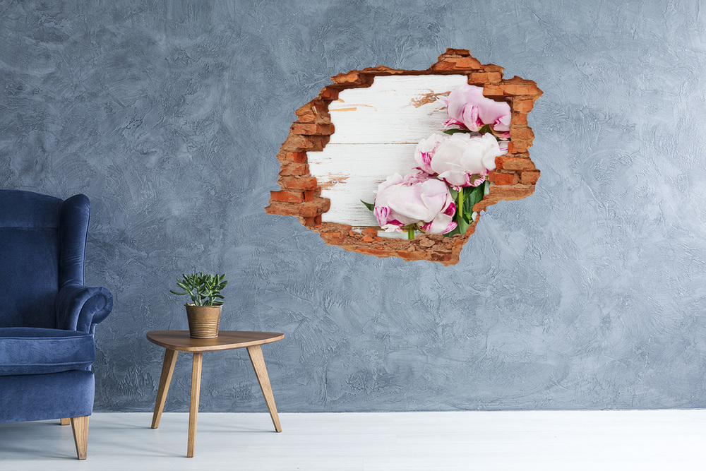 Samoprzylepna naklejka fototapeta Piwonie