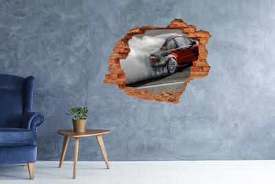 Foto zdjęcie dziura na ścianę Tor do driftu