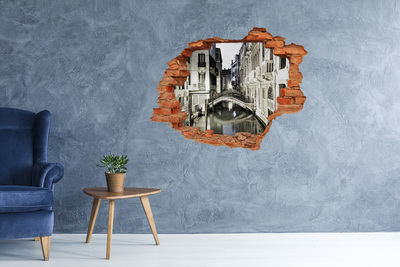 Fototapeta dziura na ścianę 3d Wenecja Włochy