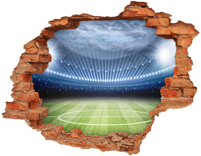 Fototapeta dziura na ścianę 3d naklejka Stadion