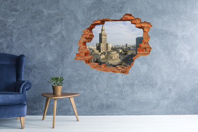 Fototapeta dziura na ścianę 3d Pałac Kultury