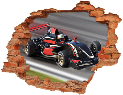 Foto zdjęcie dziura na ścianę Formuła 1