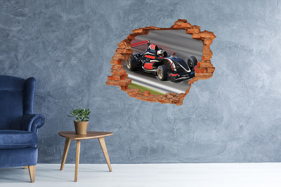 Foto zdjęcie dziura na ścianę Formuła 1