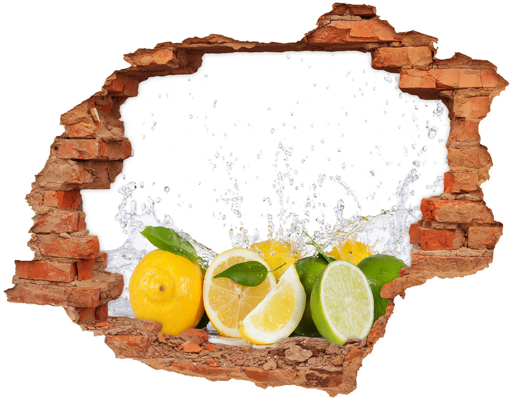 Samoprzylepna naklejka beton Cytrusy i woda