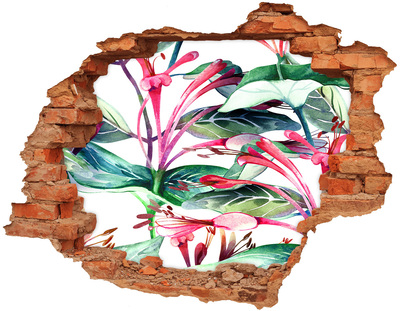 Okleina 3D dziura naklejka Wiciokrzew