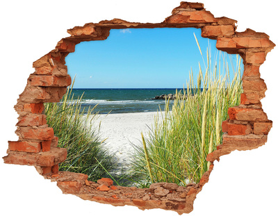 naklejka fototapeta 3D widok Nadmorskie wydmy