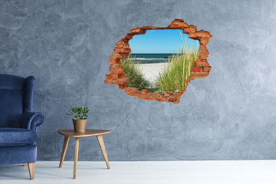 naklejka fototapeta 3D widok Nadmorskie wydmy