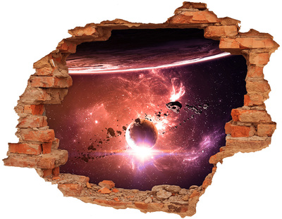 Foto zdjęcie dziura na ścianę Galaktyka