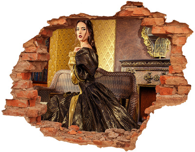 Fototapeta dziura na ścianę Arystokratka