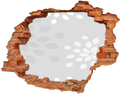 Fototapeta dziura na ścianę Przestronne wnętrze