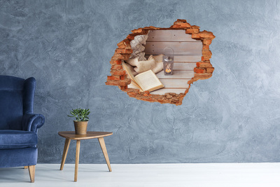 Fototapeta dziura na ścianę 3d Most Brookliński