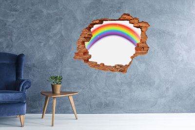 Fotoobraz dziura na ścianę Ceglana ściana