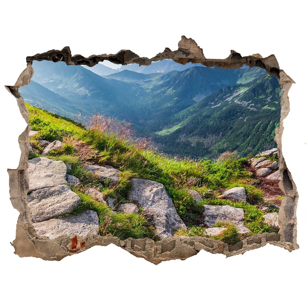 Fototapeta dziura na ścianę Wschód słońca Tatry