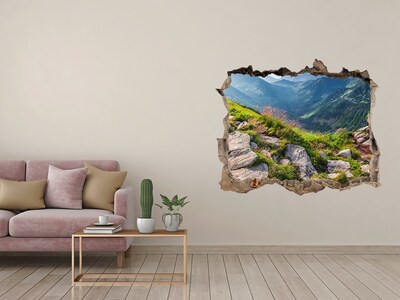 Fototapeta dziura na ścianę Wschód słońca Tatry