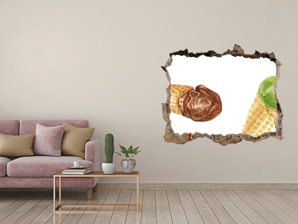 Samoprzylepna naklejka beton Lody
