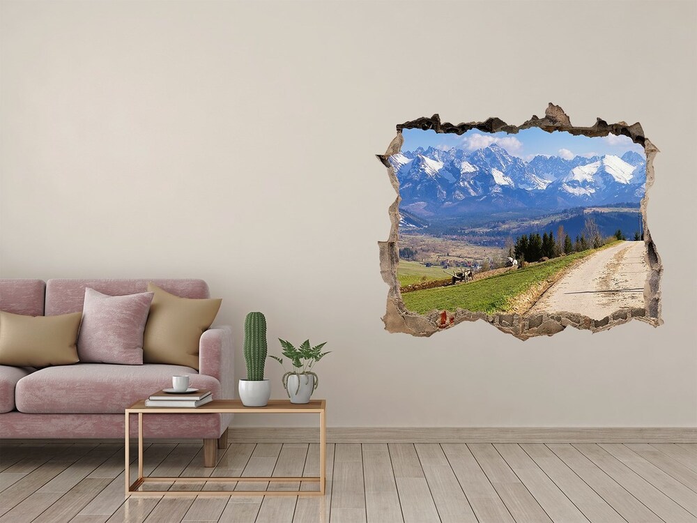 Samoprzylepna naklejka beton Panorama Tatr