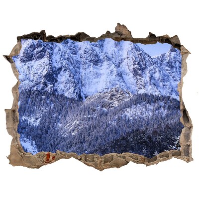 Fototapeta dziura na ścianę Giewont Tatry