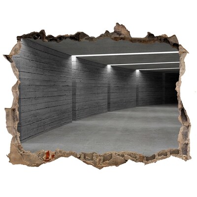 Fototapeta dziura na ścianę Betonowy tunel